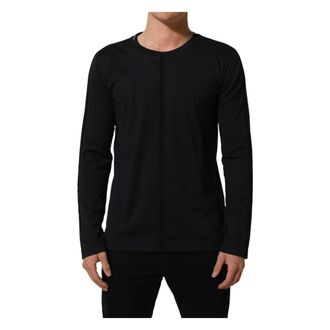 Dolce & Gabbana Round Neck Pullover - male - Dolce & Gabbana - Round-neck Knitwear - Blue - L - Knitwear