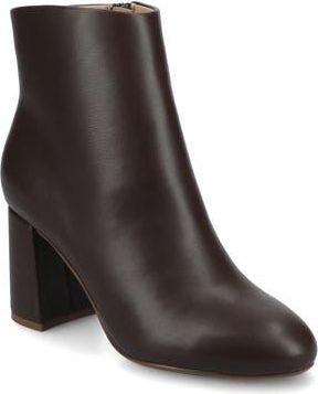 Journee Collection Kit Ankle Boot in Chocolate at Nordstrom Rack, Size 9.5