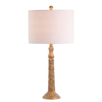 Jonathan Y Designs Blanche 28.7 Resin LED Table Lamp, Antique Gold at Nordstrom