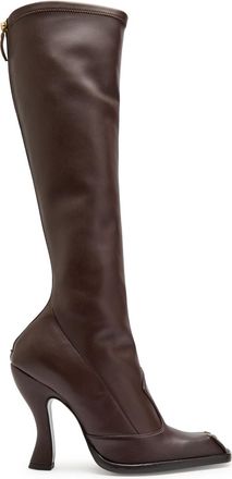 Etro Leather Knee-high Boots - Chocolate - 38 (IT38 / UK5)