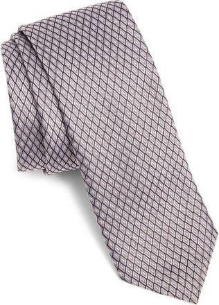 BOSS Jacquard Silk Tie in Medium Pink at Nordstrom