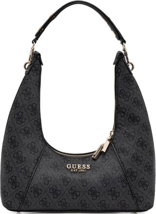 Guess Co monogram zip tote bag - Black