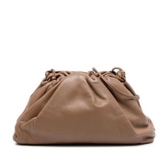 Bottega Veneta Pre-owned Clutches, female, Brown, Size: ONE SIZE Pre-owned The Pouch
