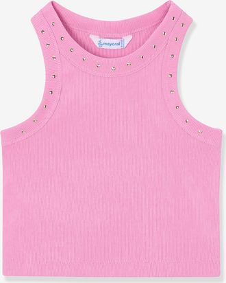 MAYORAL Top mit Glitzersteinchen M&auml;dchen Mayoral pudrig rosa