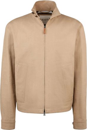 Tod's linen jacket - Neutrals