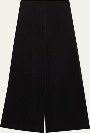 Emanuel Ungaro Kai Wide-Leg Satin Pants