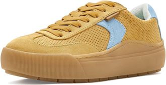Dr. Scholls Time Win Lace-Up Shoes Womens Shoes Sunshine Spritz Yellow : 7.5 M, Suede
