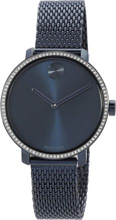 Movado Bold Quartz Blue Dial Ladies Watch 3600780