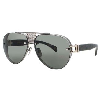 Bugatti Unisex Grey Rectangular Sunglasses 05GM