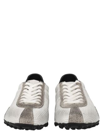 Maison Margiela White Sprinters Low Top Polyester Sneakers
