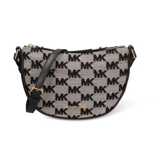 Michael Kors Borsa a tracolla Dover con logo MK - - Bags - Donna - Nero - ONE SIZE