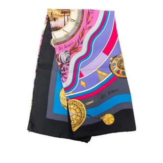 Herm&egrave;s Pre-owned La Ronde des H Sjaal - Dames - Pre-owned - Veelkleurig - Maat: ONE Size Zijde