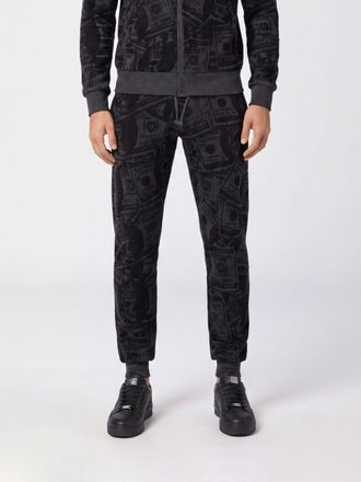 Philipp Plein Pantaloni jogging slim fit in jersey con stampa grafica