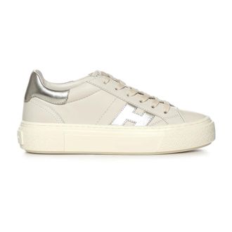 Hogan Sneakers, female, Beige, Size: 7 1/2 US Crosswind Sneaker