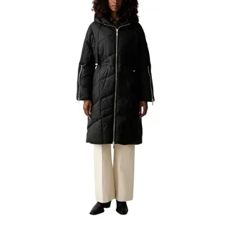 Twinset Jassen - Dames - Mantels - Zwart - Maat: L Polyamide