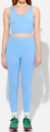 Halfdays Sophia High-Rise Legging In Forget Me Not