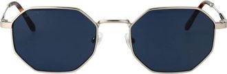 Lacoste L280S Zonnebril - unisex - Zonnebrillen - Grijs - 53 MM - Accessoires