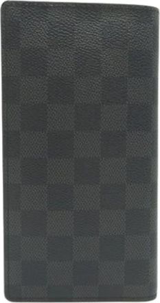 Louis Vuitton Pre-owned Portefeuille Brazza - Heren - Vintage Accessoires - Zwart - ONE Size - Vintage