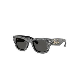 Ray-Ban Sunglasses, unisex, Black, Size: 47 MM Wayfarer Puffer