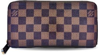 Louis Vuitton Pre-owned Wallets, female, Brown, Size: ONE SIZE Pre-owned Canvas Wallet