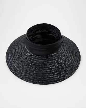 Eugenia Kim Arabella Open-Crown Straw Beach Hat