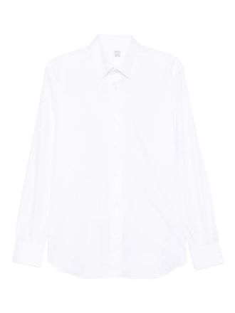 Mazzarelli long-sleeve cotton shirt - White