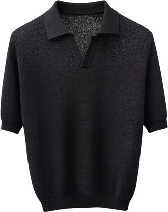 A Paper Kid Hombre, Camisetas, Negro, Talla: S