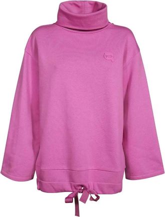 Karl Lagerfeld Mujer, Sudaderas, Púrpura, Talla: S