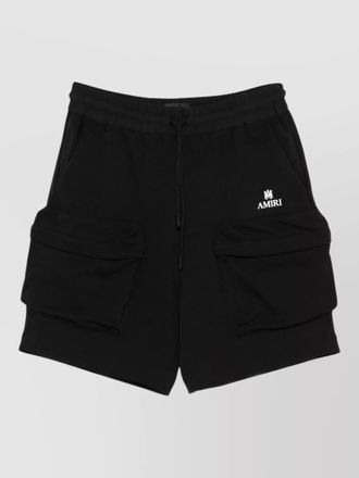 Amiri knee length shorts multiple pockets design