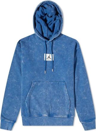 Nike Jordan Air Jordan Washed Fleece Hoodie Blue DR3087-493
