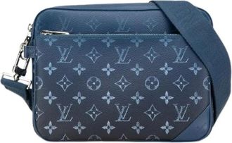 Louis Vuitton Pre-owned Trio Messenger - unisex - Vintage Schoudertas - Blauw - ONE Size - Vintage