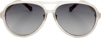 Linda Farrow KRIS VAN ASSCHE KVA48 C2 Mens Sunglasses Clear Size 61