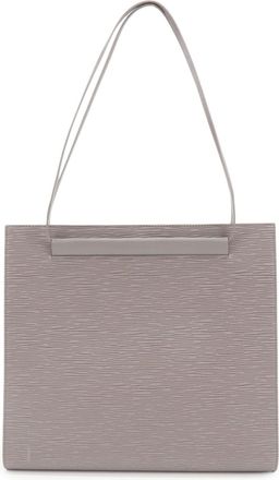 Louis Vuitton Saint Tropez Epi Leather Gray Leather Handbag (Pre-Owned)