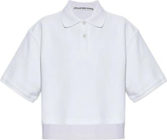 Alexander Wang T-shirts en Polos - Dames - Polos - Wit - XS - Tops
