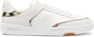 Burberry Harrow Sneakers - Heren - Sneakers - Wit - 43 EU - Leer - Schoenen