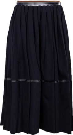 Veronica Beard Gonna plissettata Evelina - Blu