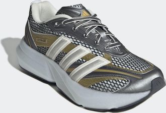 adidas Sneaker ADIDAS SPORTSWEAR LIGHTBLAZE GLOW, Damen, Gr. 37, silber (core wei&szlig;, silber metallic, matte gold), Synthetik, Textil, Schuhe Sneaker