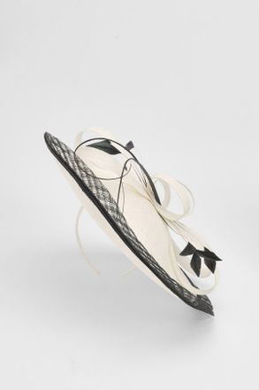 Karen Millen Womens Layered Feather Detail Fascinator - Monochrome Multi - One Size