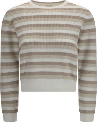 Brunello Cucinelli Multicolor Cotton Womens Sweatshirt