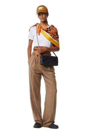 MCM Diamond Clutch in Lauretos Lurex Jacquard in Black at Nordstrom