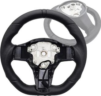 OEM Volante Calefactable, Cuero Perforado, Tama&ntilde;o De Volante Est&aacute;ndar, Funci&oacute;n De Calefacci&oacute;n
