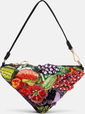 Alemais Alémais Borsa a spalla Mercado Small con decorazioni