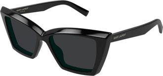 Saint Laurent SL 657 Zonnebrillen - unisex - Zonnebrillen - Zwart - 54 MM - Accessoires