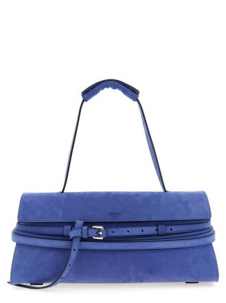Moschino Blue Tie Me Shoulder Bag