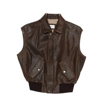 Haikure Waistcoats Marrone-Donna