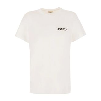 Isabel Marant Isabel Marant, T-Shirts, female, Beige, Size: L Stylish T-Shirt for Men and Women