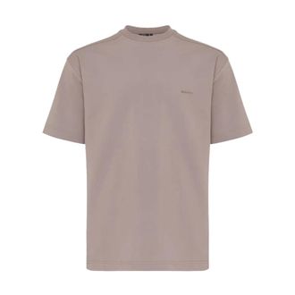 Genti Korte mouw T-shirt J3105-3227 - Heren - Tops - Beige - Maat: 2XL