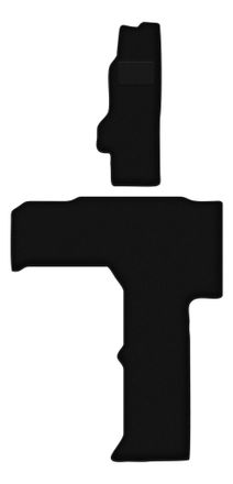 OEM Alfombrillas De Terciopelo Negro Para Vw Grand California 0 (2019-)