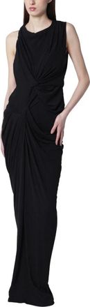 Entire studios Oaklyn Jurk - Dames - Avondkleed - Zwart - S - Katoen - Kleedjes