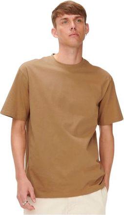 Only & Sons Only & Sons, Uomo, Top, Marrone, L, new